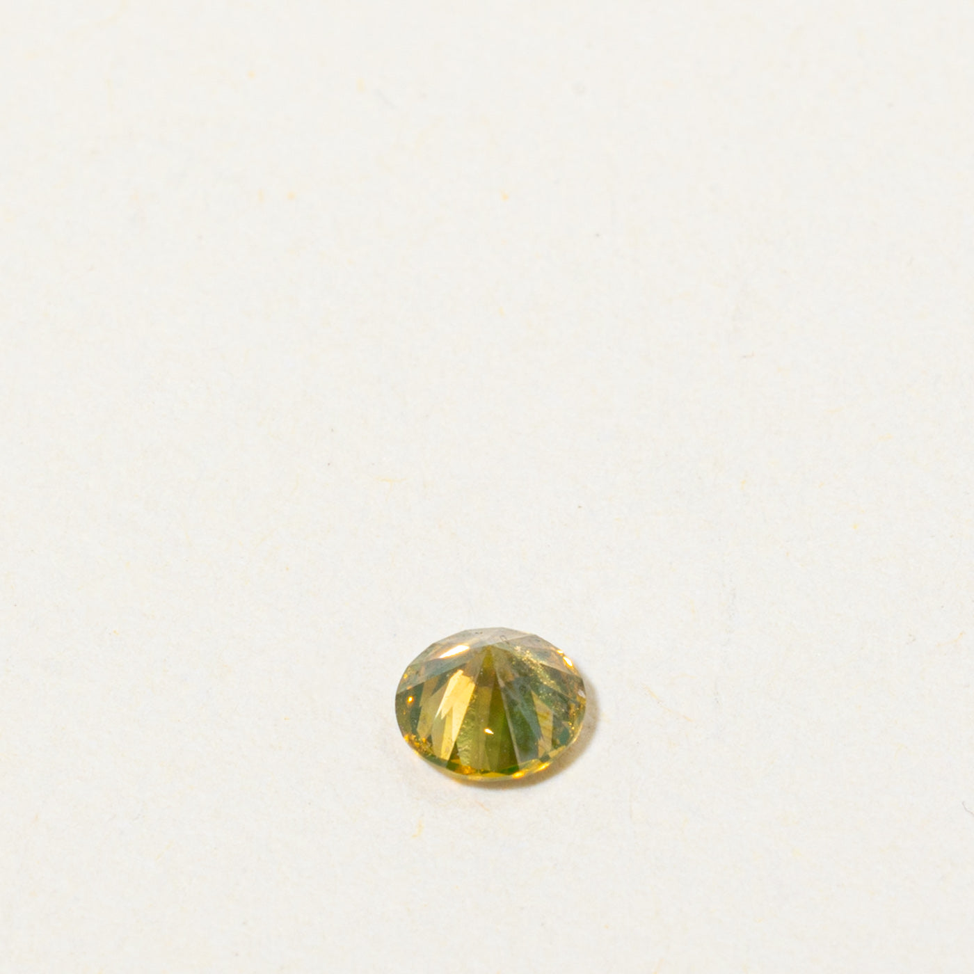 Loose Treated Yellow Diamond | 0.30ct