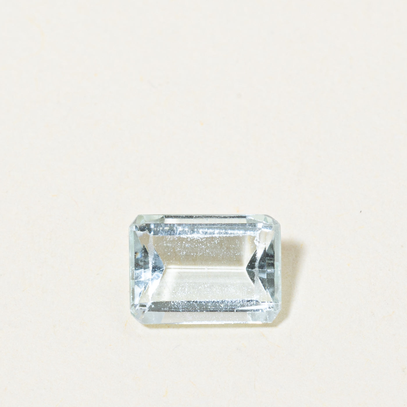 Loose Emerald Cut Pale Aquamarine | 1.37ct