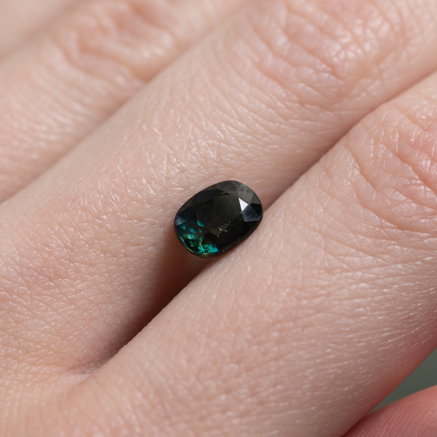 Cushion Cut Loose Green Sapphire | 1.97ct