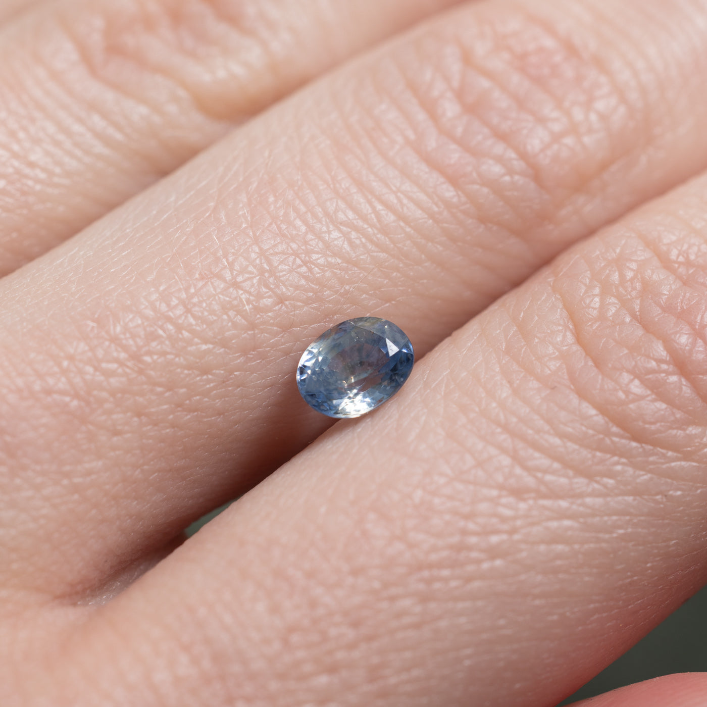 Saphir ovale non serti | 1,08 ct