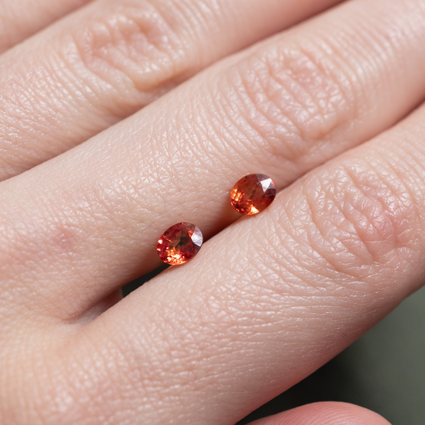 Pair of Oval Cut Loose Yellow Sapphire | 1.22ctw