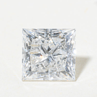 1.55ct Princess Cut Natural Loose Diamond | 1.55ct I1/I2 F/G |