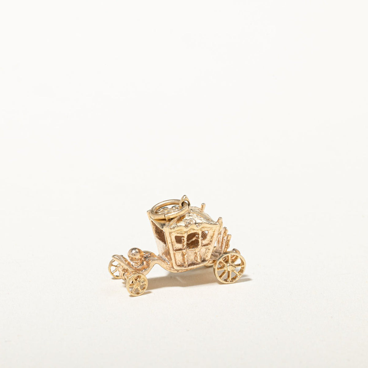 1977 London Yellow Gold Carriage Charm
