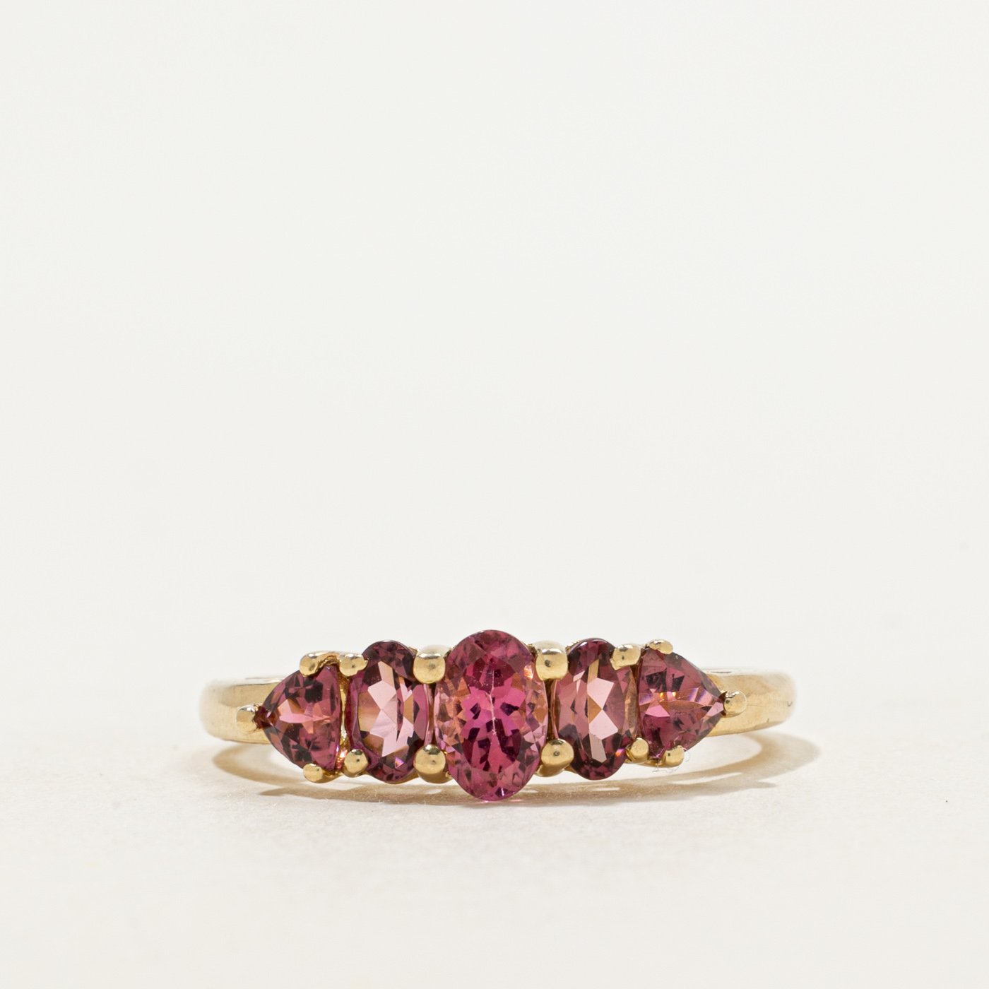 14K Ring with Pink Tourmaline