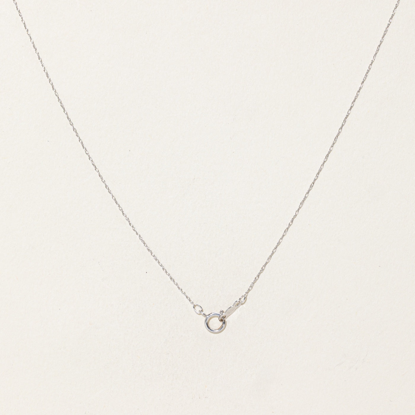 14k Diamond V Twist Pendant Necklace | 20"