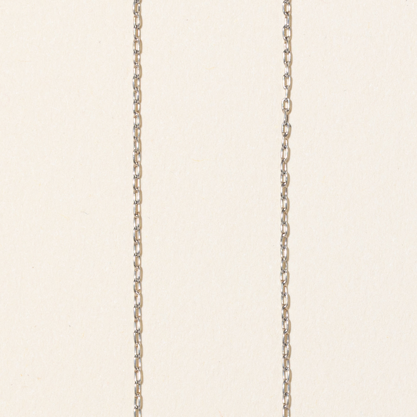 Antique Old Cut Diamond & Synthetic Sapphire Pendant Necklace | 0.28ctw, 0.16ctw | 18" |