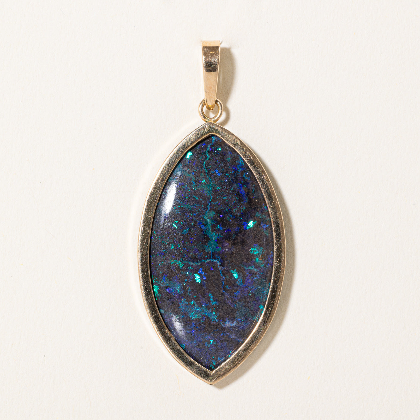 Dyed Black Opal Pendant | 15.00ct |