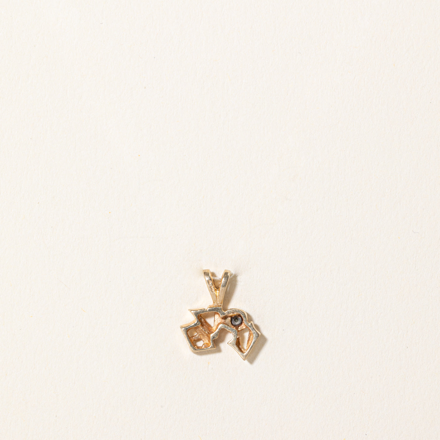 Diamond 'Love' Pendant | 0.01ct |