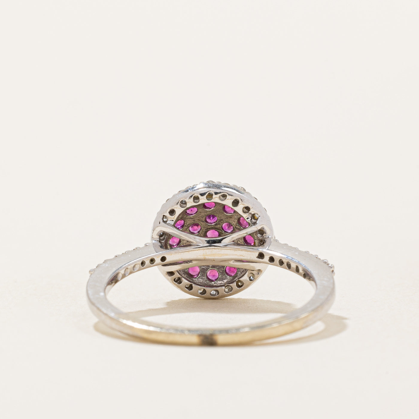 'Effy' Pink Sapphire & Diamond Ring | 0.38ctw, 0.18ctw | SZ 5.75 |