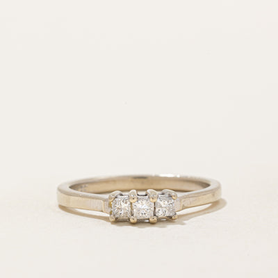 Princess Cut Diamond Ring | 0.25ctw | SZ 6.75 |