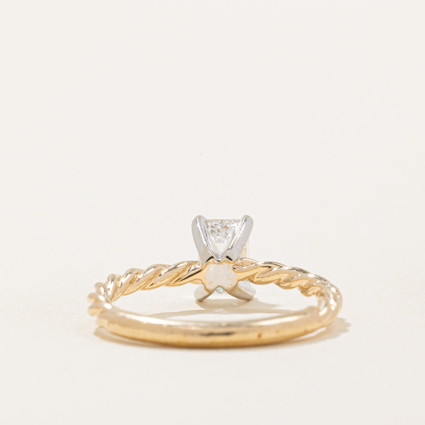 Bague de fiançailles en diamant certifié GIA | 0,85 ct | Taille 5,25 |