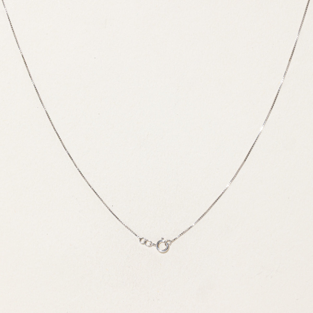 10k Two Tone Diamond Chain Link Drop Pendant Necklace | 17.5"