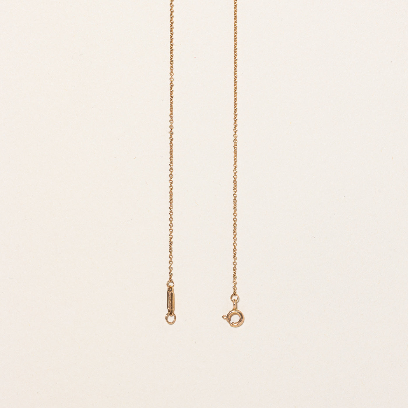 'Tiffany & Co' Atlas 18k Diamond Pendant & Necklace | 18" |