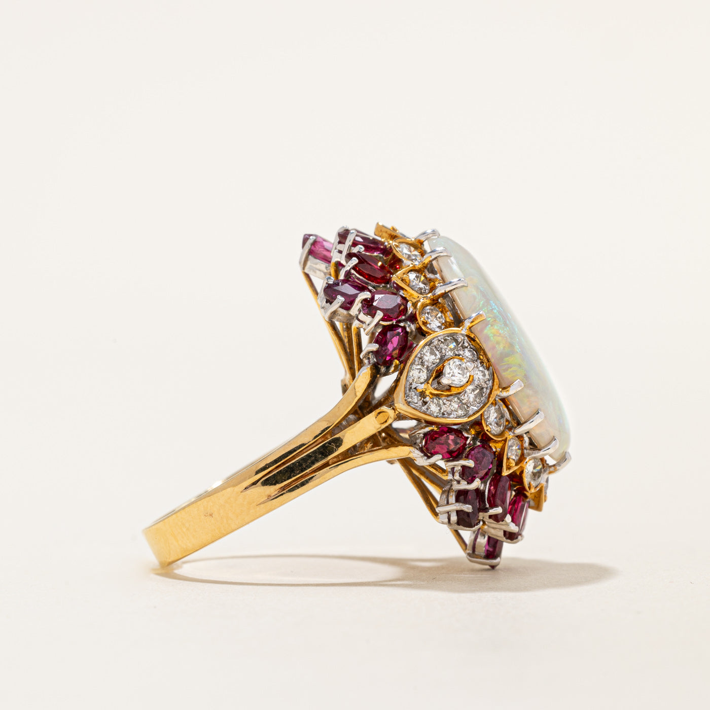 Multi Gemstone Cocktail Ring | 10.50ctw | SZ 7.25 |