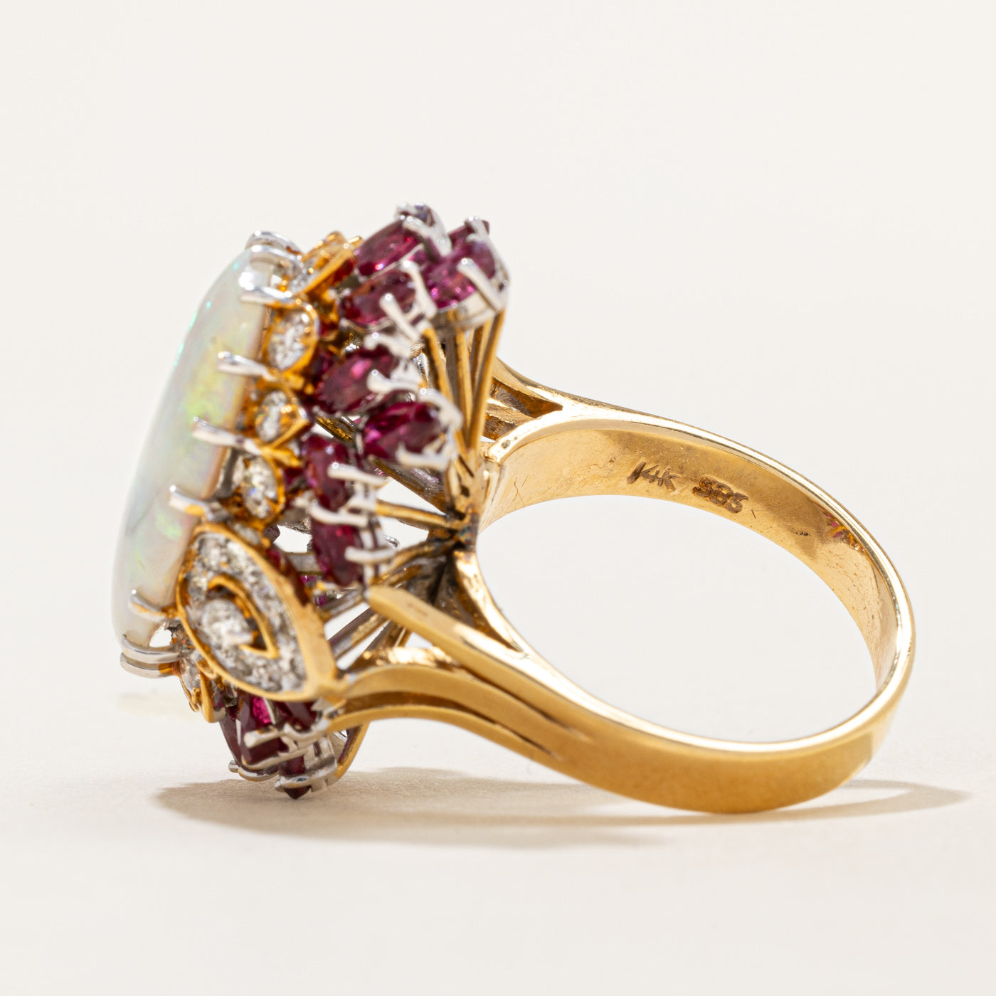 Multi Gemstone Cocktail Ring | 10.50ctw | SZ 7.25 |