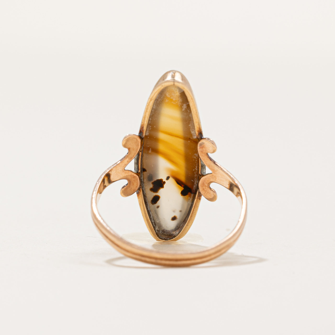 Agate Cocktail Ring | 2.65ct | SZ 5 |