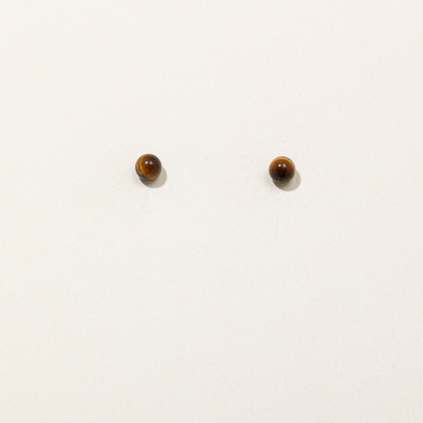 Tiger's Eye Stud Earrings | 1.50ctw |