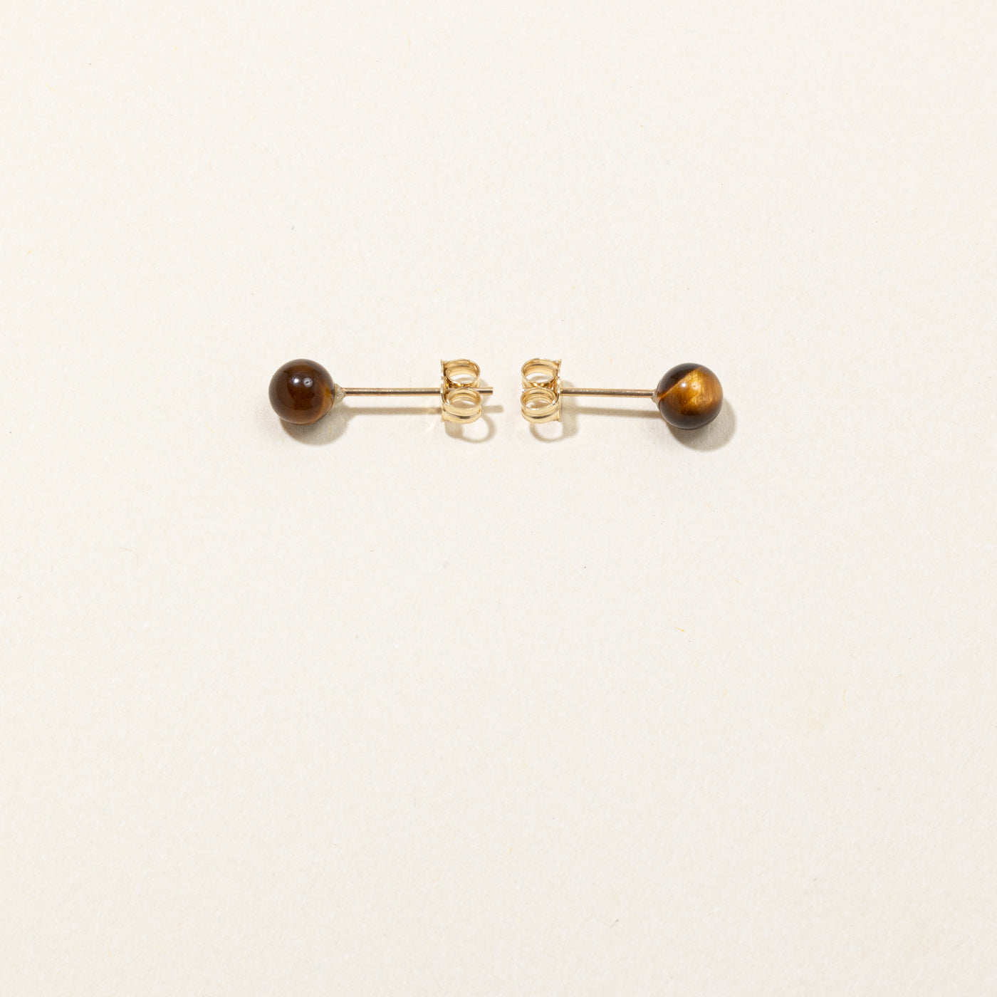 Tiger's Eye Stud Earrings | 1.50ctw |