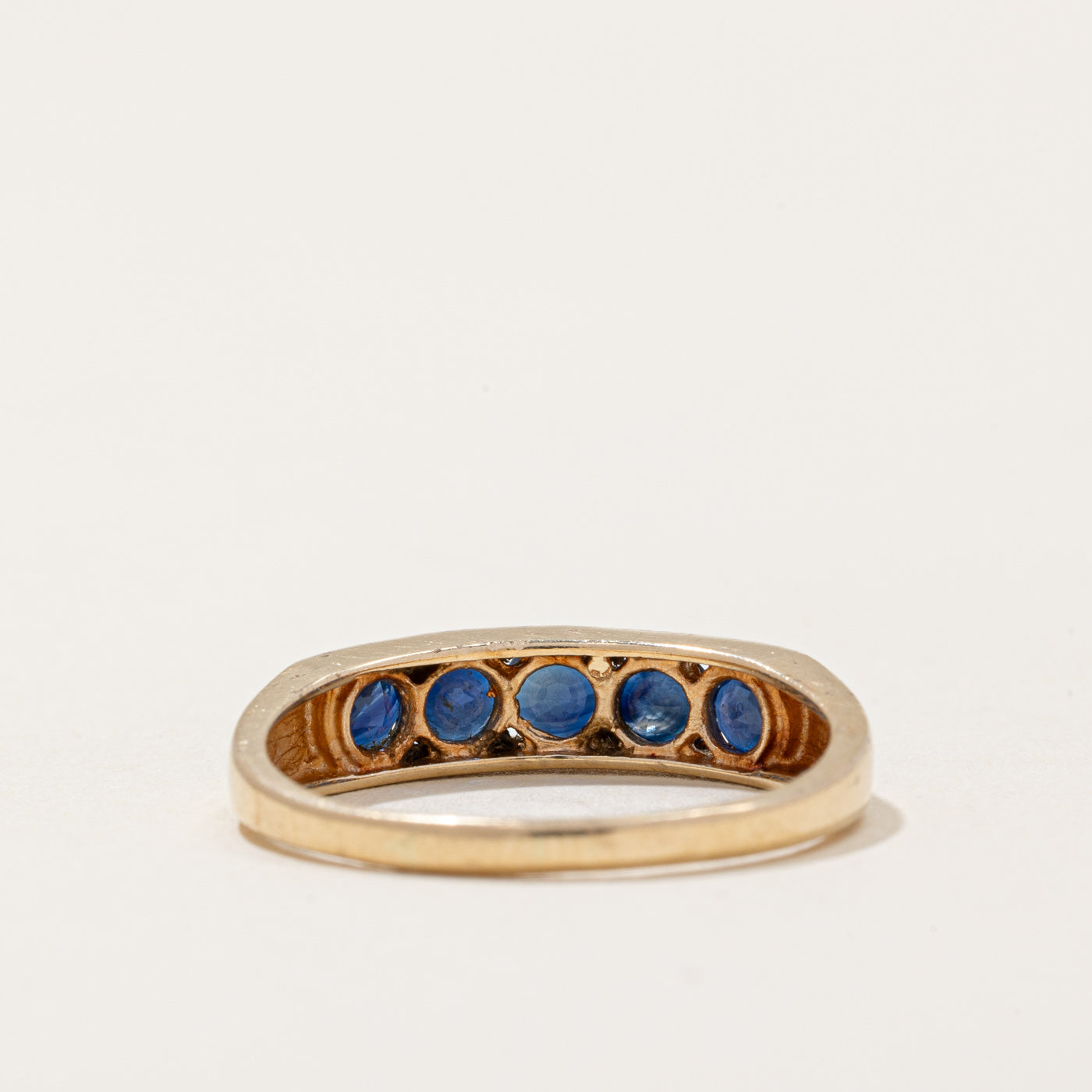 Channel Set Sapphire Ring | 1.25ctw | SZ 7.75 |