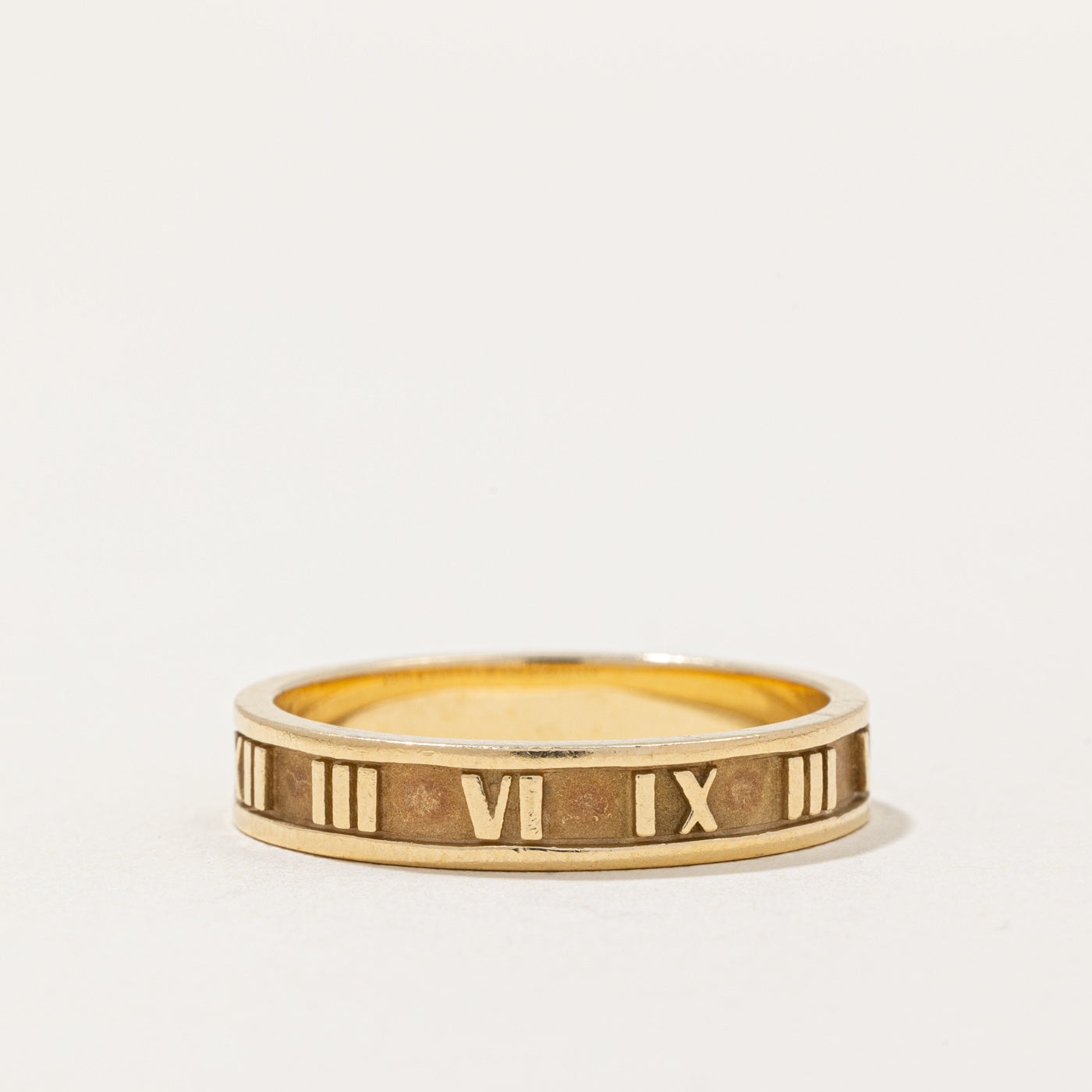 Tiffany & Co' 18k Yellow Gold Atlas Ring | SZ 9 |