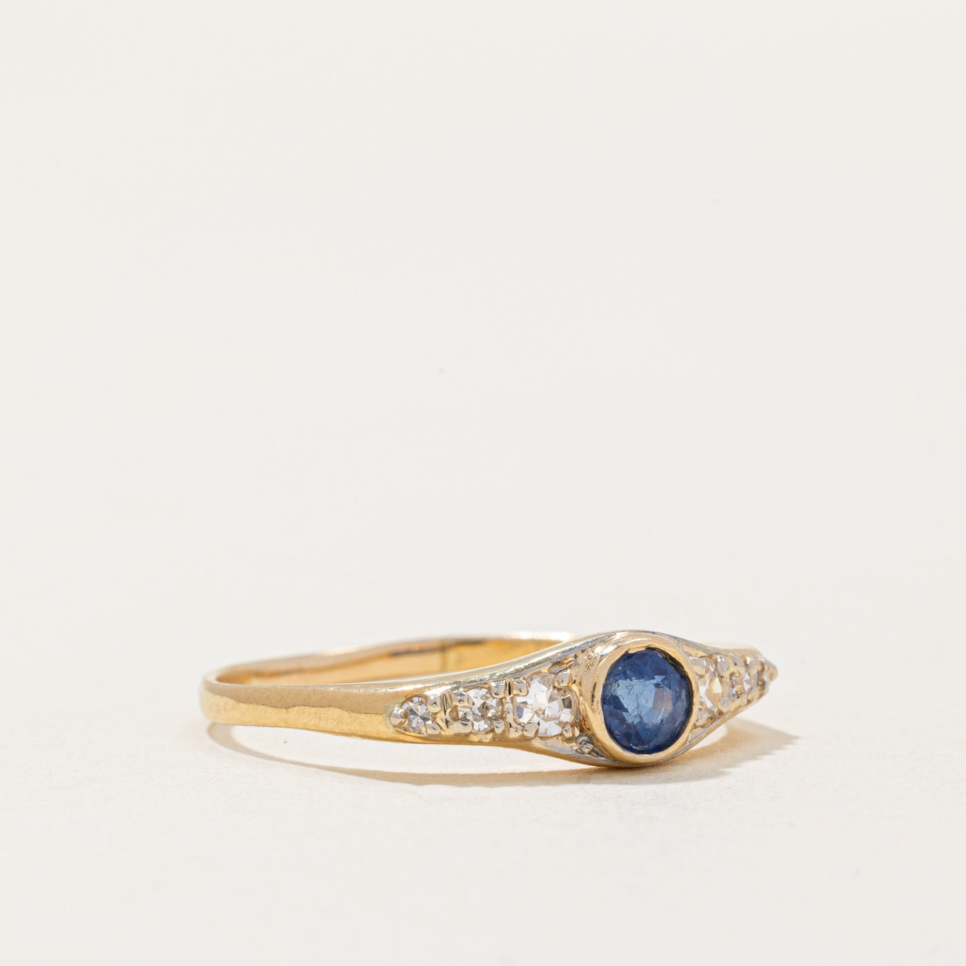 Sapphire & Diamond Ring | 0.28ct, 0.16ctw | SZ 8.25 |