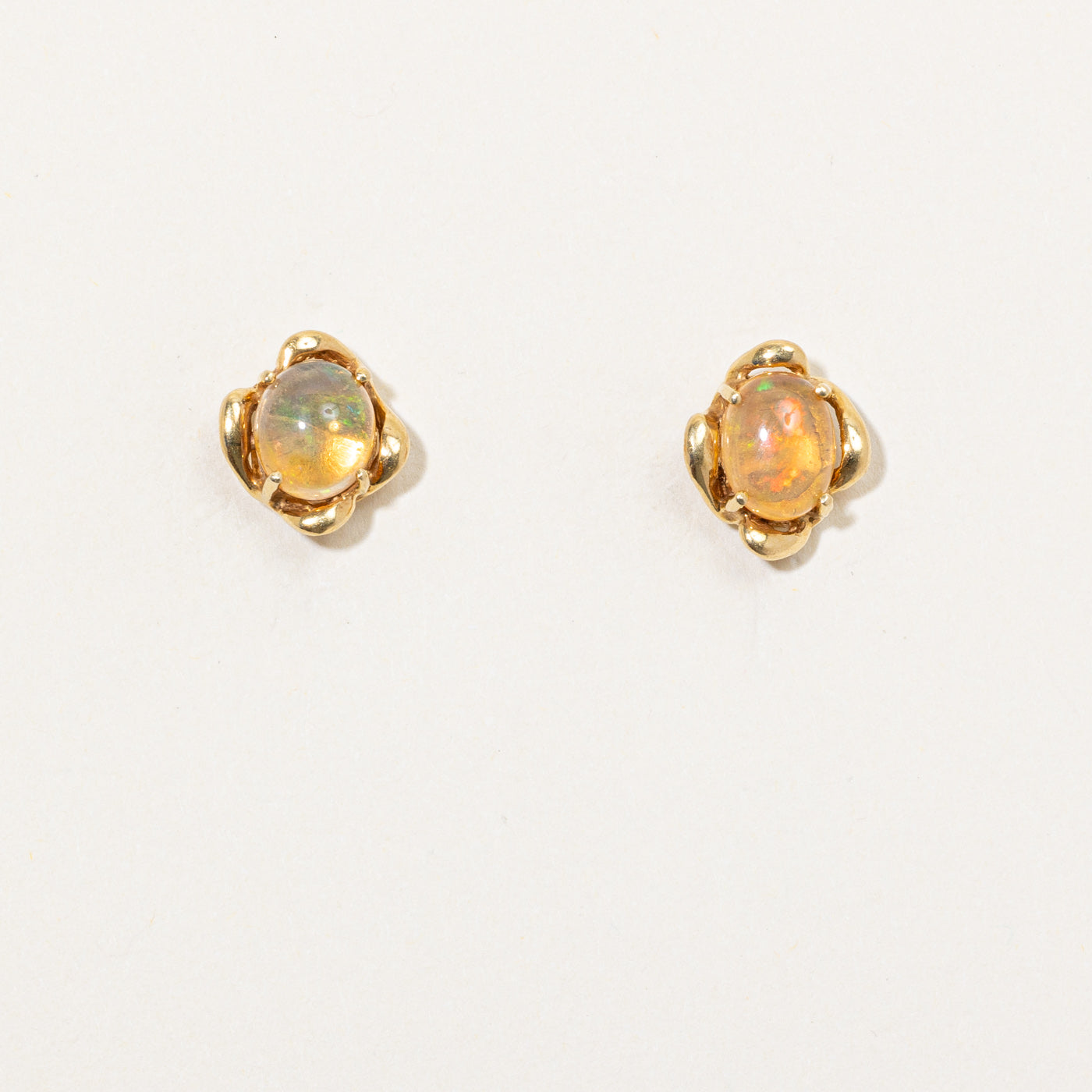 Fire Opal Earrings | 1.60ctw |