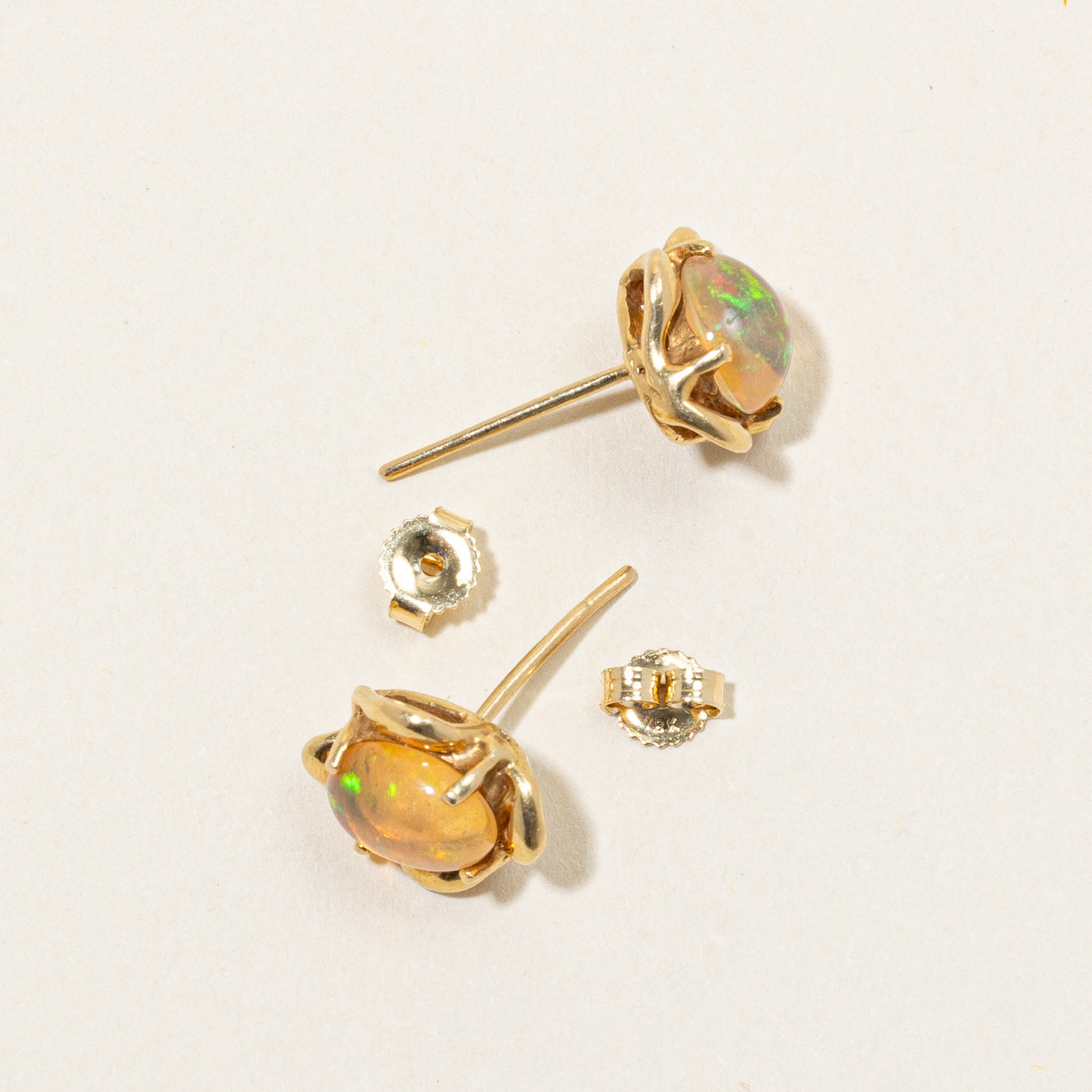 Fire Opal Earrings | 1.60ctw |