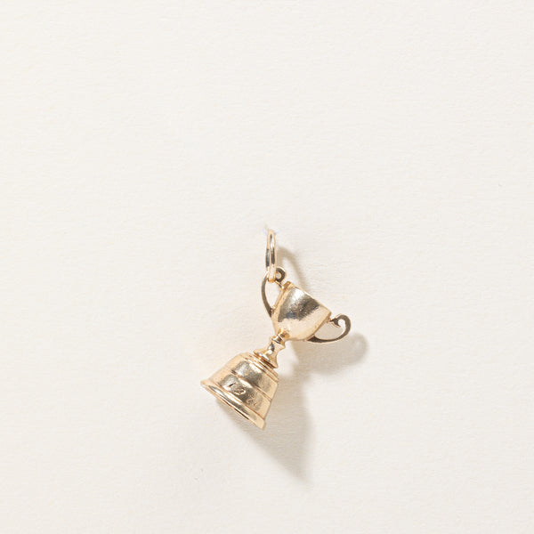 10k Yellow Gold Trophy Cup Charm