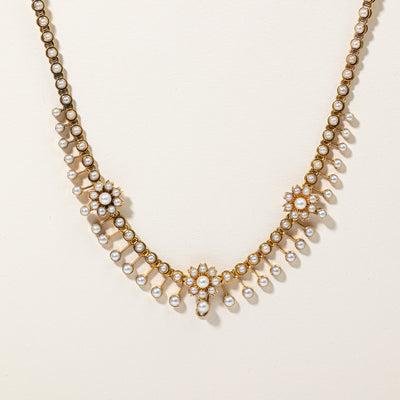 Vintage Pearl Necklace | 16