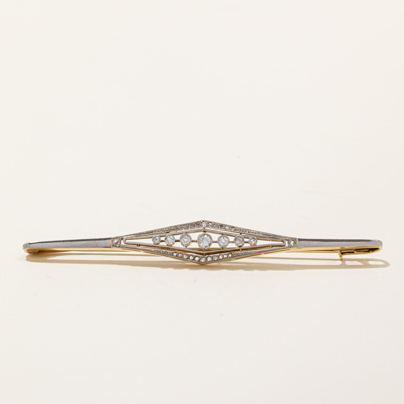 Antique Diamond Brooch | 0.33ctw |