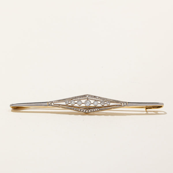 Antique Diamond Brooch | 0.33ctw |