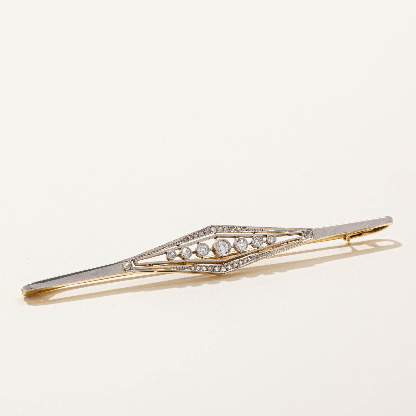 Antique Diamond Brooch | 0.33ctw |