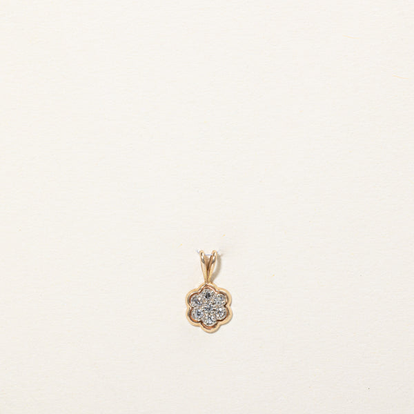 Diamond Cluster Charm | 0.07ctw |