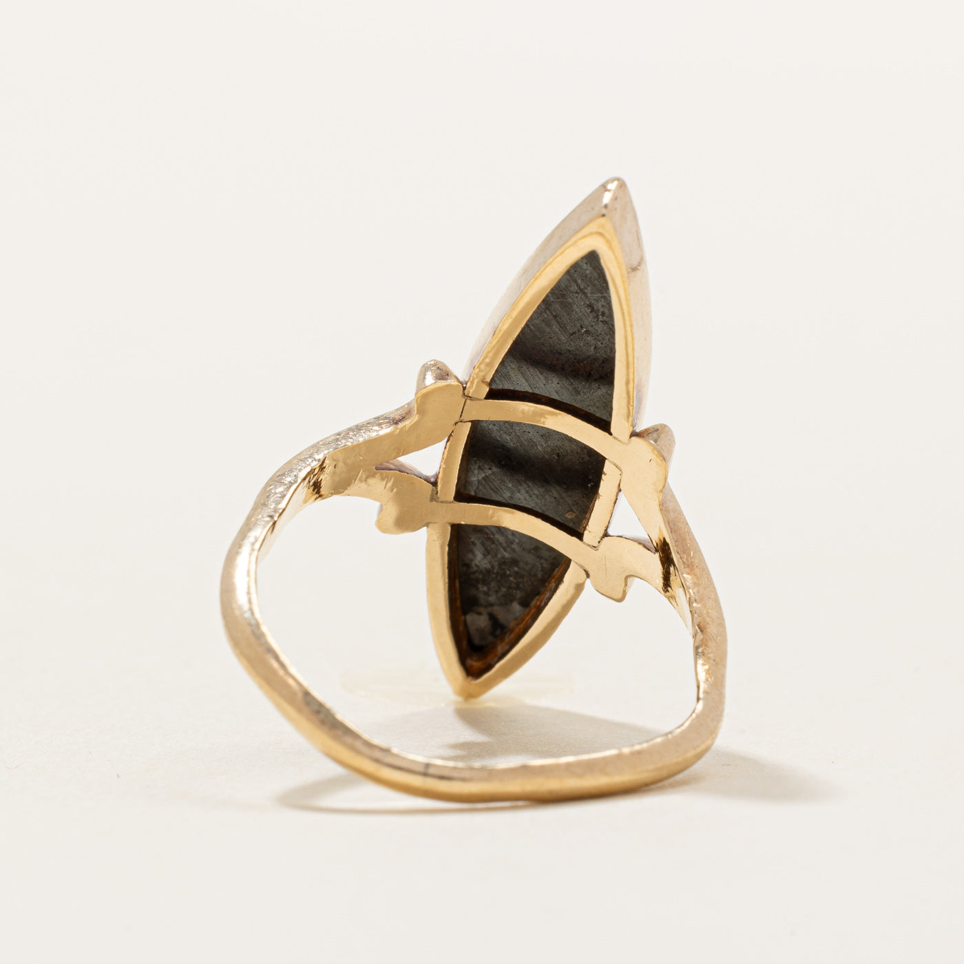 Hematite Navette Ring | 5.25ct | SZ 5.75 |