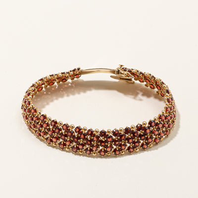 Garnet Bracelet | 35.95ctw | 8.5
