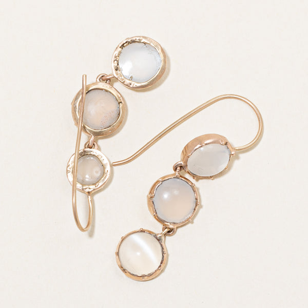 Moonstone Drop Earrings | 15.00ctw |