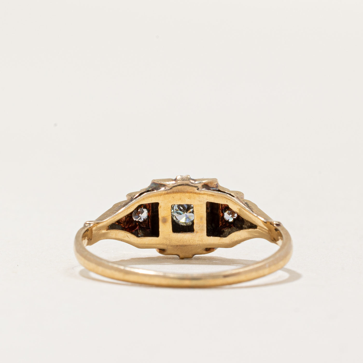 Vintage Diamond Ring | 0.12ctw | SZ 5.5 |