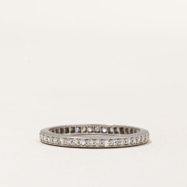 Vintage Diamond Eternity Ring | 0.50ctw | SZ 7.25 |