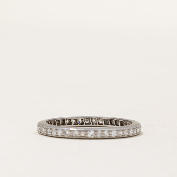 Vintage Diamond Eternity Ring | 0.50ctw | SZ 7.25 |