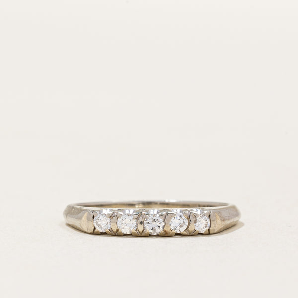 Five Stone Diamond Ring | 0.15ctw | SZ 4 |