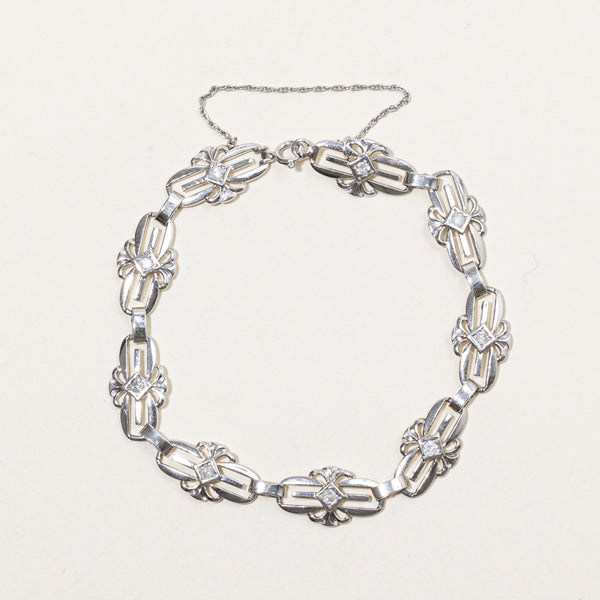 Diamond & Platinum Bracelet | 0.45ctw | 7