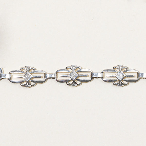 Diamond & Platinum Bracelet | 0.45ctw | 7