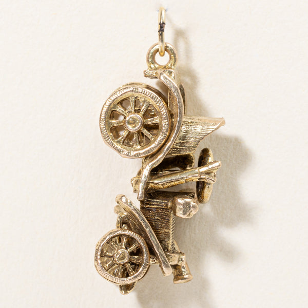 1964 London 9k Yellow Gold Car Charm