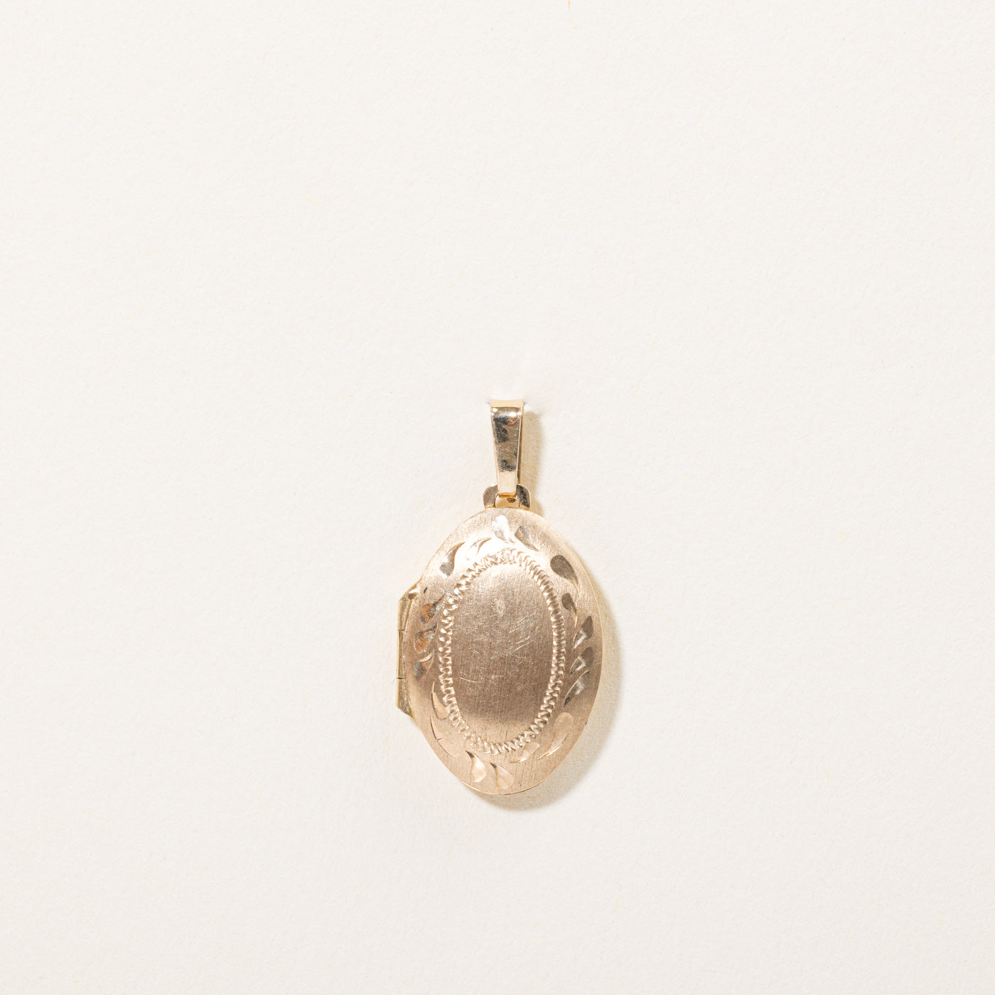 10k Yellow Gold Locket Charm