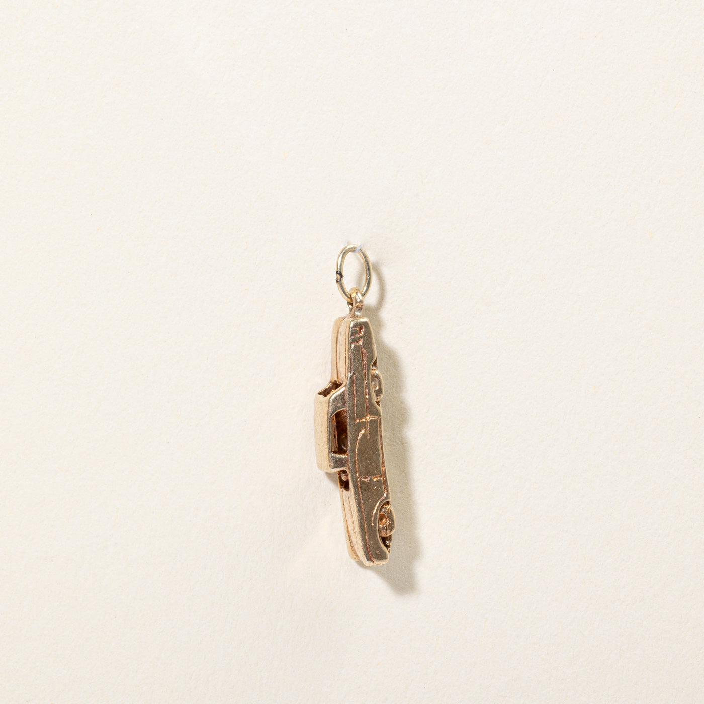 10k Yellow Gold Car Charm