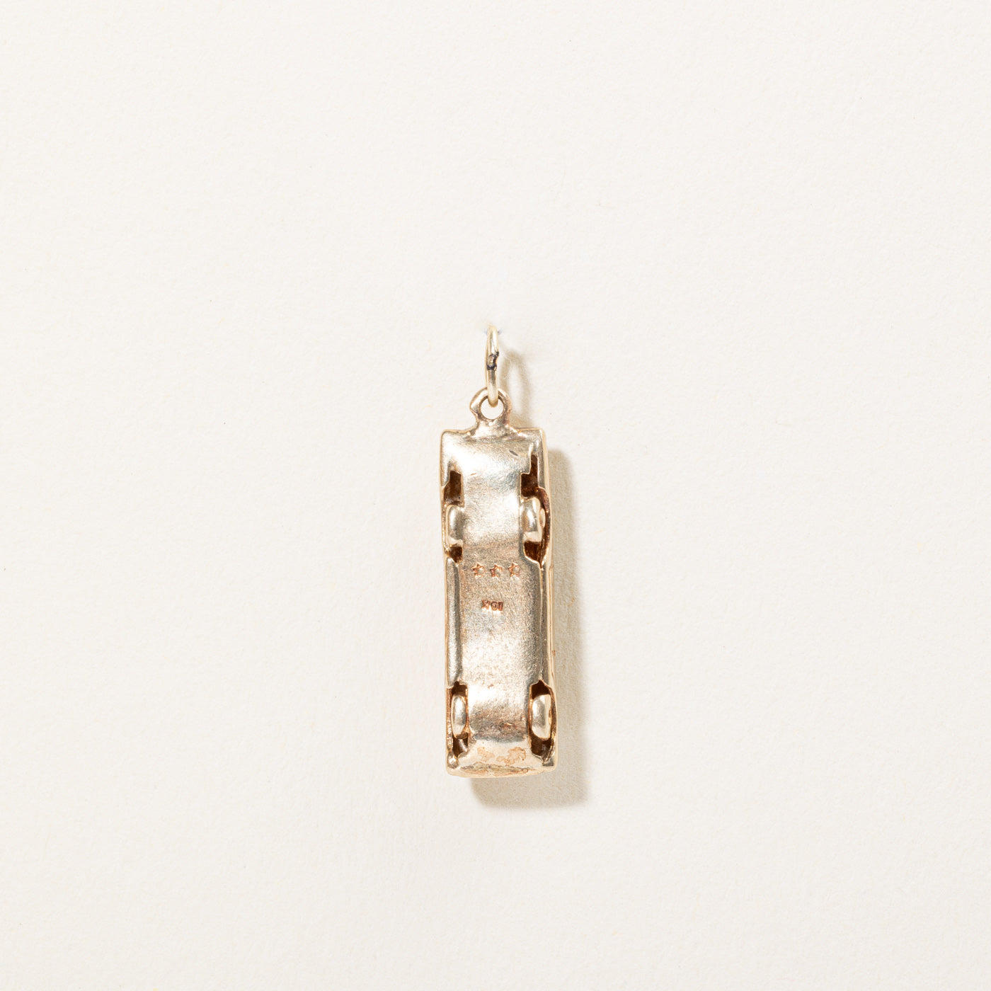 10k Yellow Gold Car Charm