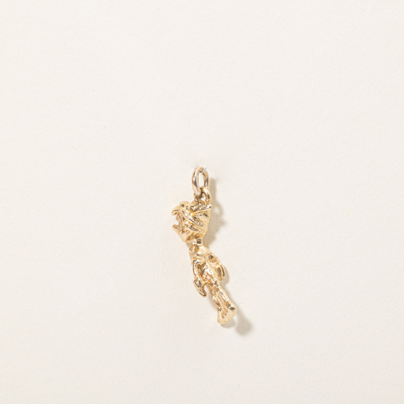 14k Yellow Gold Pinocchio Charm