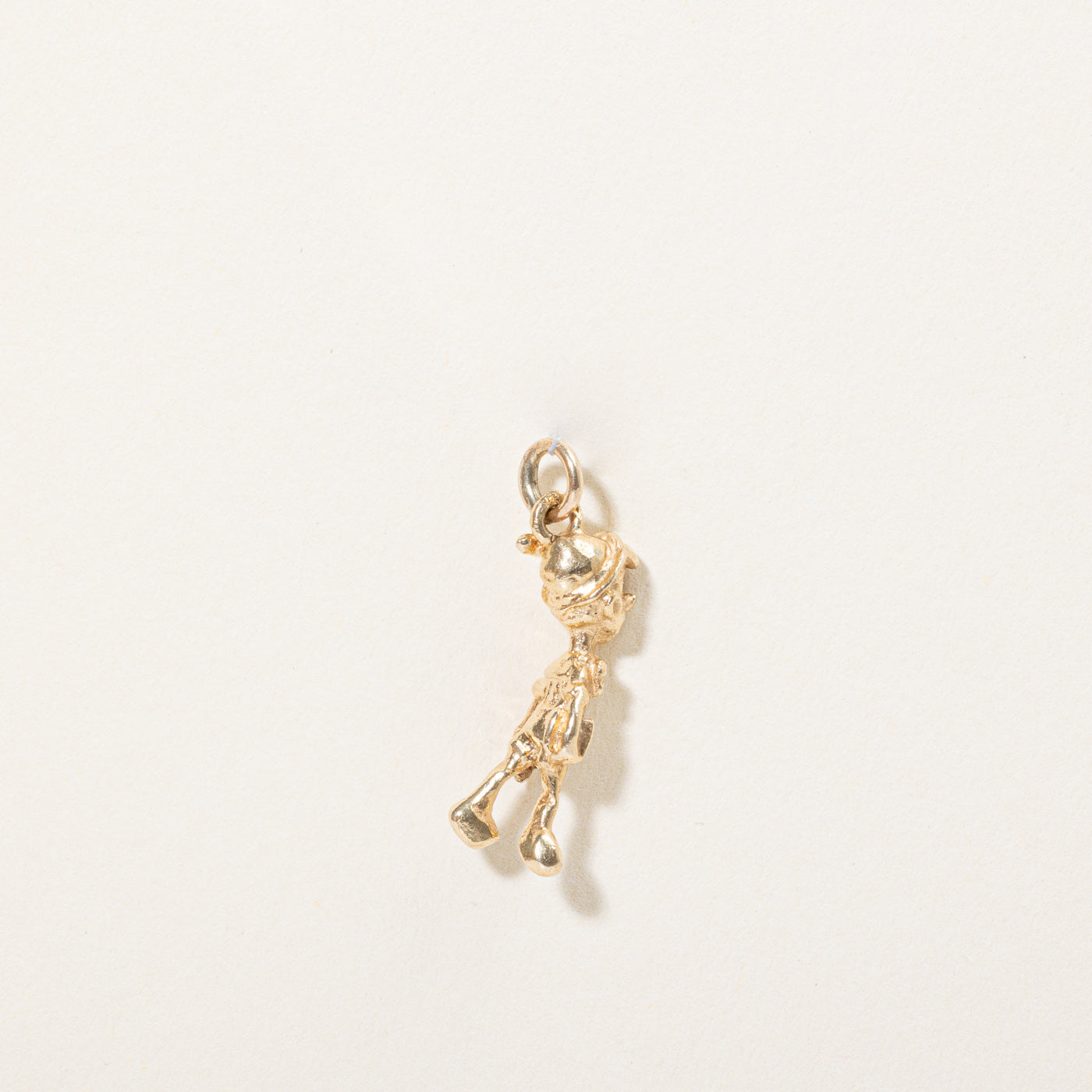 14k Yellow Gold Pinocchio Charm