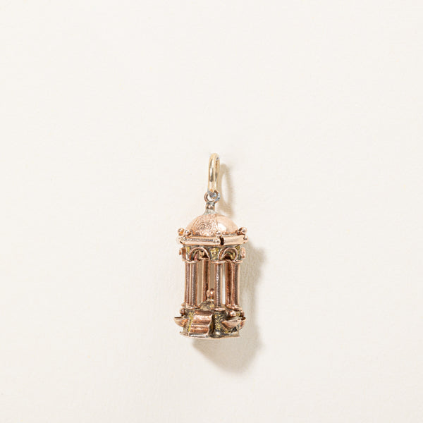 14k Rose Gold Gazebo Charm