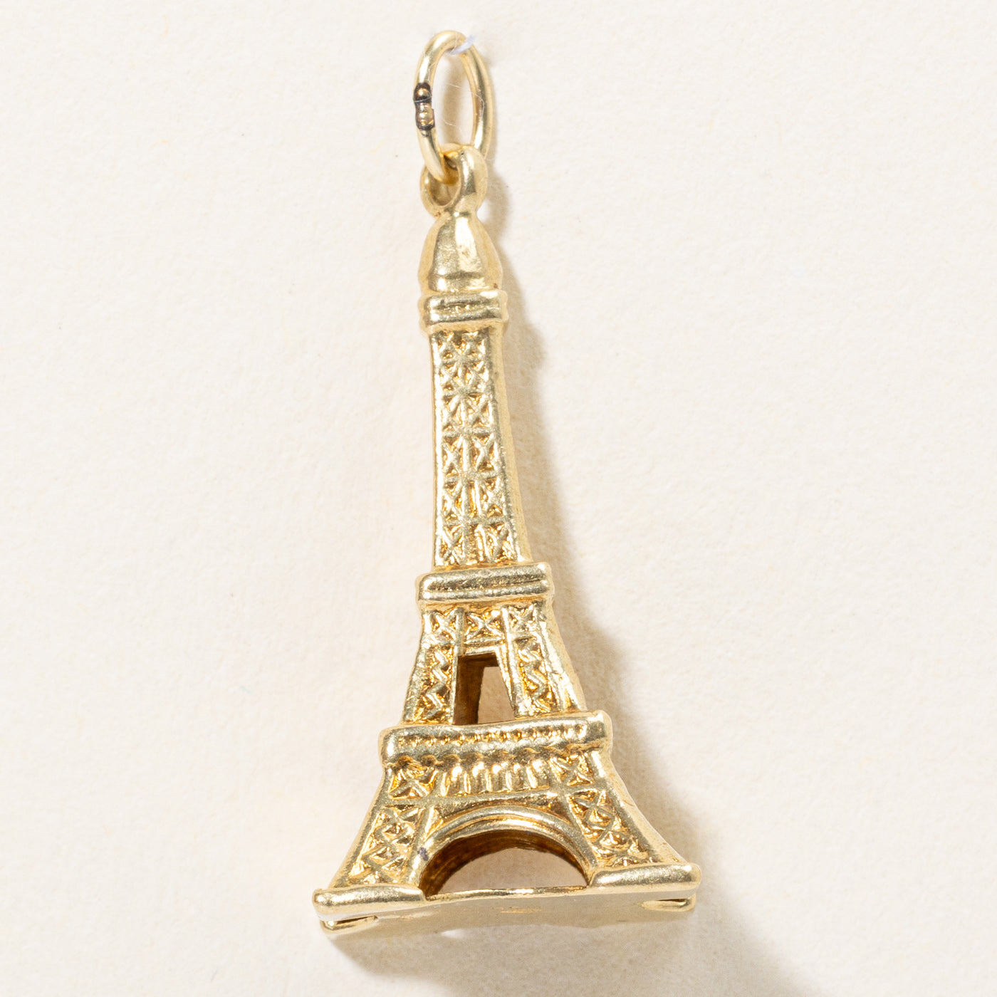 18k Yellow Gold Eiffel Tower Charm